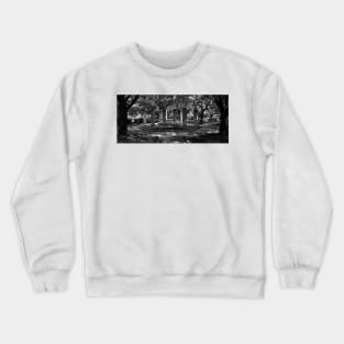 Himeji Castle Park Stone Octagon, Japan Crewneck Sweatshirt